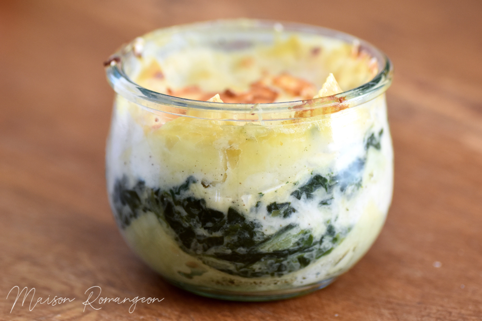 Lasagnes chèvre épinard