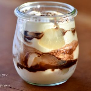 Tiramisu poire chocolat