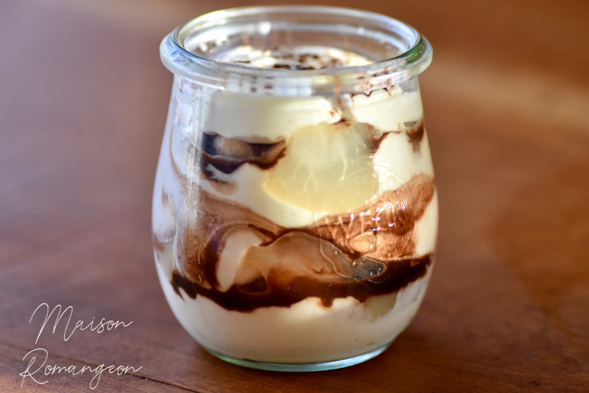 Tiramisu poire chocolat